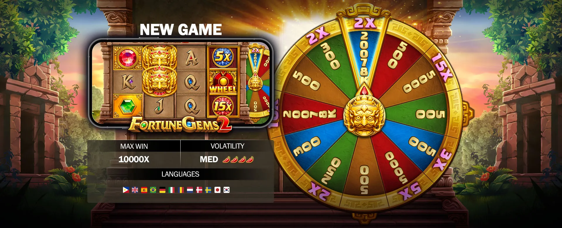 phjoy Casino Game Guide Hero Image with various casino elements and gold accents
